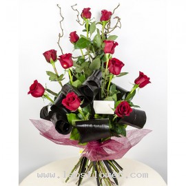 11 Red Roses Bouquet